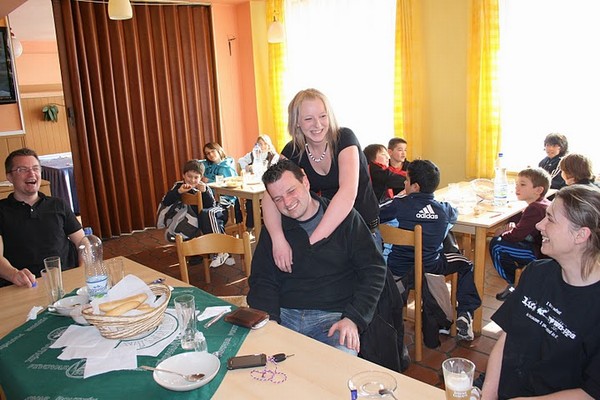 O skvělou atmosféru se staral nejenom personál Sporthotelu...
