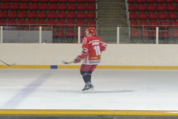 Marek Hadrava při tréninku